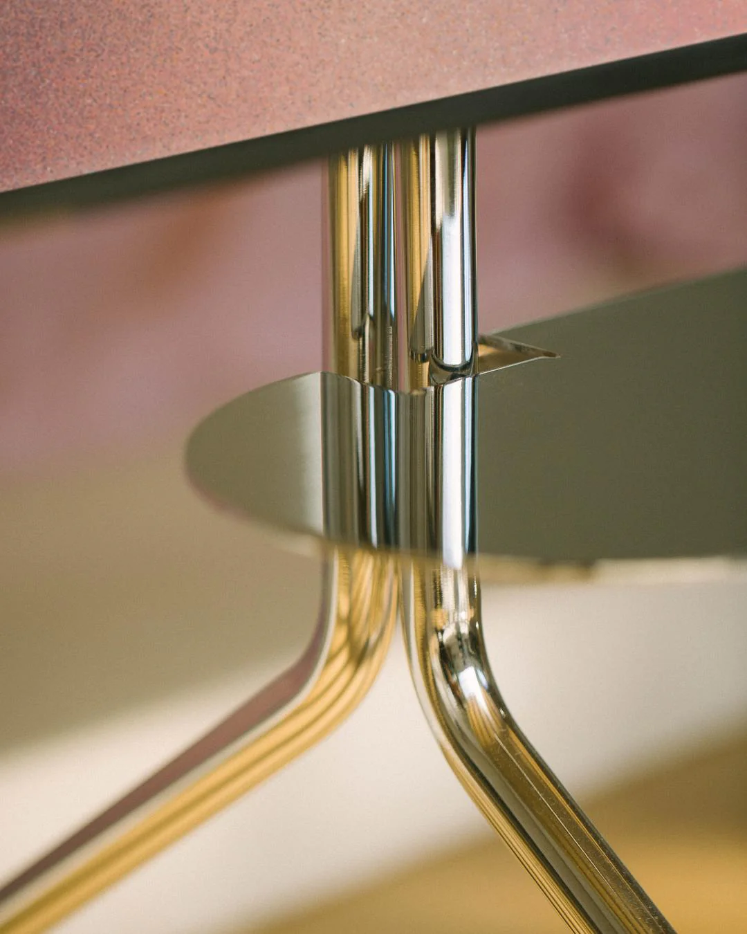 Pipe Shelf - Chrome - Image 4